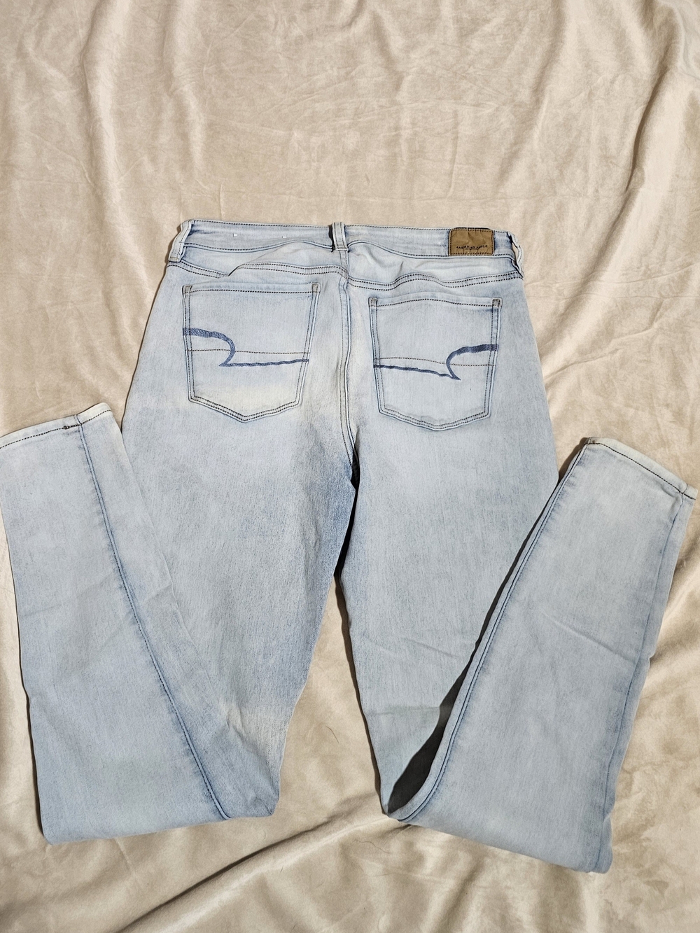 American Eagle Outfitters Light Blue Skinny Jeans